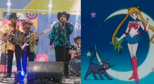 Un grupo de cumbia se viralizó tras tocar el tema de Sailor Moon