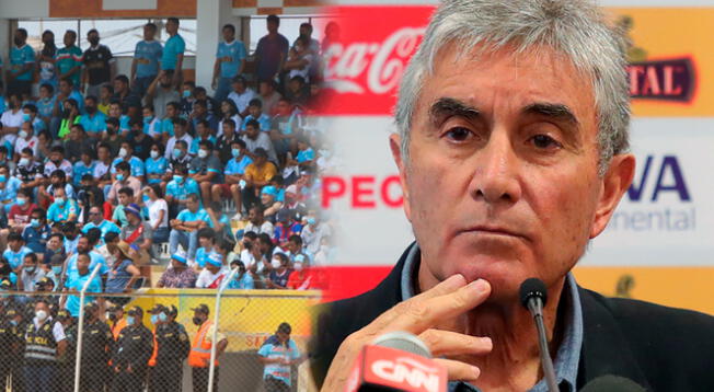 El día que Juan Carlos Oblitas se molestó con los hinchas de Sporting Cristal