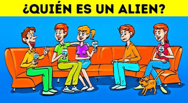 ¿Quién es un alien? El 98% de personas fallaron en este acertijo visual