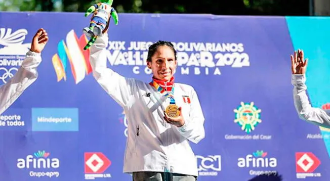 Gladys Tejeda logró la medalla de oro en los Juegos Bolivarianos 2022. La deportista siempre deja en alto el nombre del Perú en las competencias que participa.