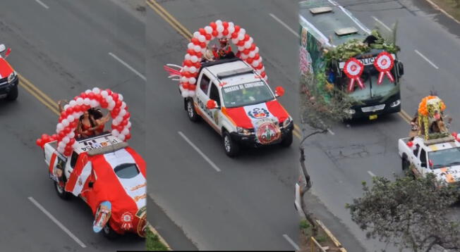 PNP realizan desfile militar por la avenida Brasil