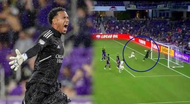 Pedro Gallese infló pecho por su espectacular atajada con Orlando City