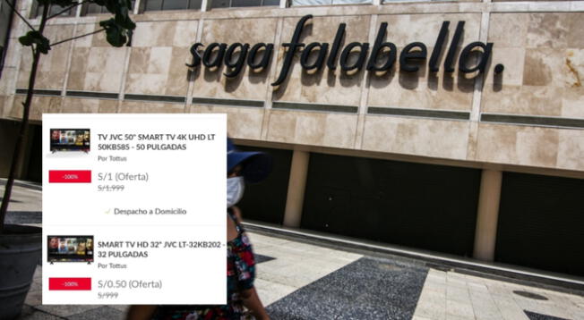 Falabella: usuarios compraron productos a bajos precios