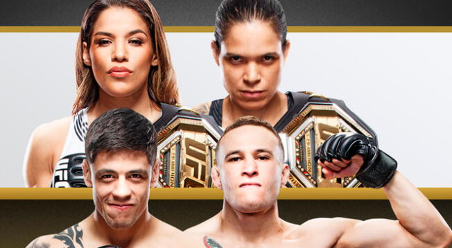 UFC 277 revisa la cartelera completa del evento de MMA