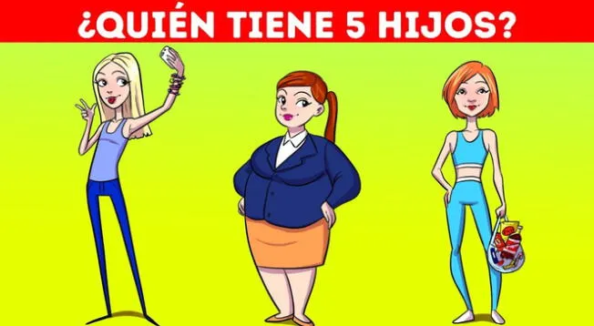 ¿Quién tiene 5 hijos? Utiliza todo tu 'INGENIO' y supera el acertijo nivel IMPOSIBLE