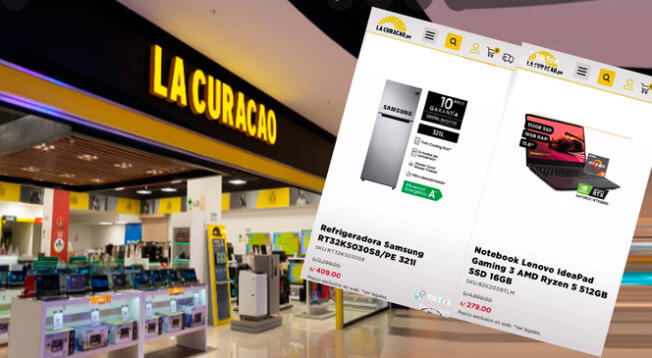 La Curacao remató televisores, refrigeradoras y laptops a menos de 200 soles