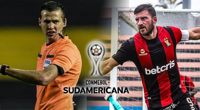 Andrés Matonte será el árbitro de Melgar vs SC Internacional - ida en la Copa Sudamericana