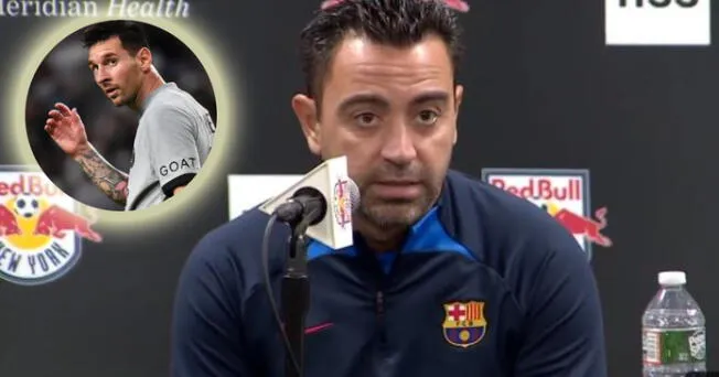 Xavi volvió a referirse a Lionel Messi