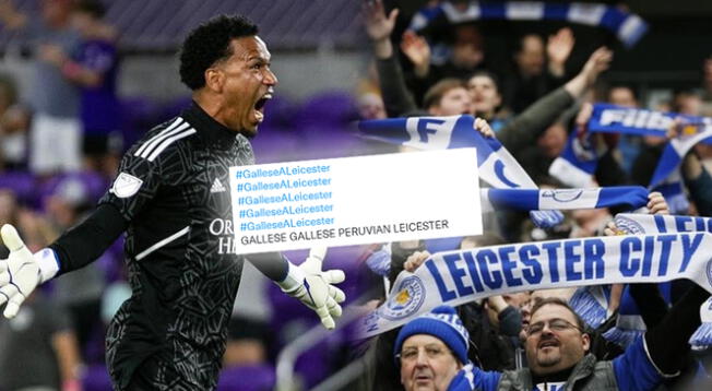 Pedro Gallese hizo enloquecer a los aficionados de Leicester City