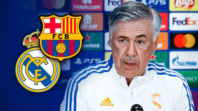 Carlo Ancelotti se rinde ante Barcelona: