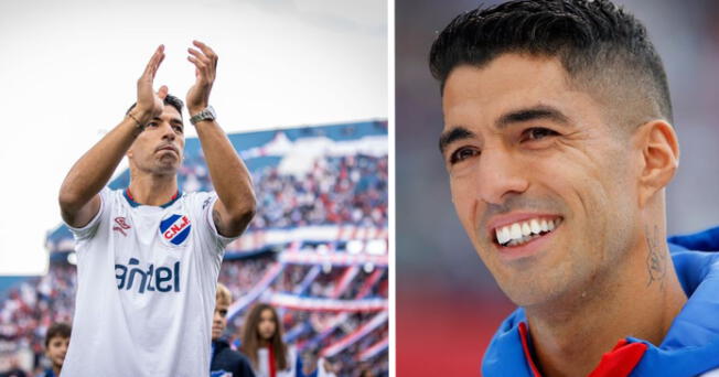 Luis Suárez se presentó ante hinchas de Nacional