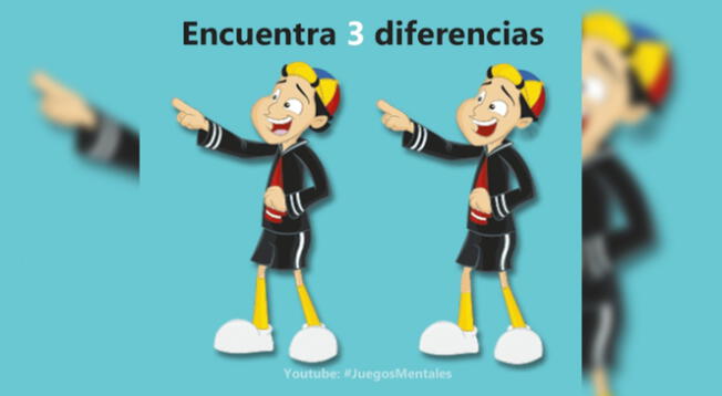 ¿Cuáles son las 3 diferencias en Quico? Solo los GENIOS superan este reto visual