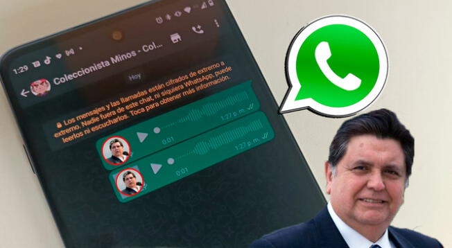 WhatsApp: el increíble truco que te permite enviar audios con la voz del expresidente Alan García