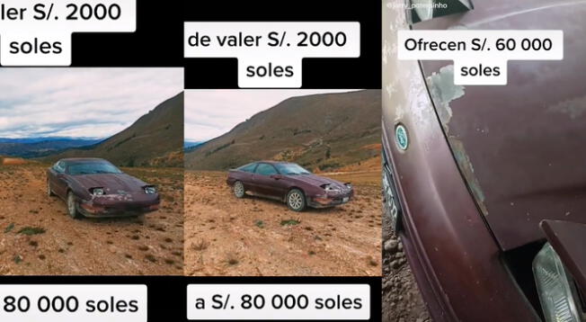 TikTok: peruano afirma tener un vehículo Ford de colección y pide 80 mil soles por el automóvil