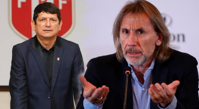 Agustín Lozano ignoró a Ricardo Gareca en su mensaje de agradecimiento