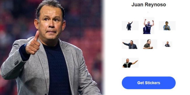 Descarga los mejores stickers del nuevo DT de la Selección Peruana, Juan Reynoso