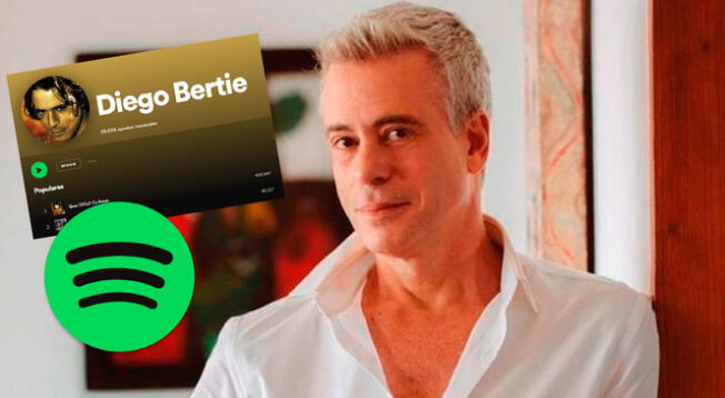 Diego Bertie: el disco en Spotify que compartió el cantante poco antes de su trágica muerte
