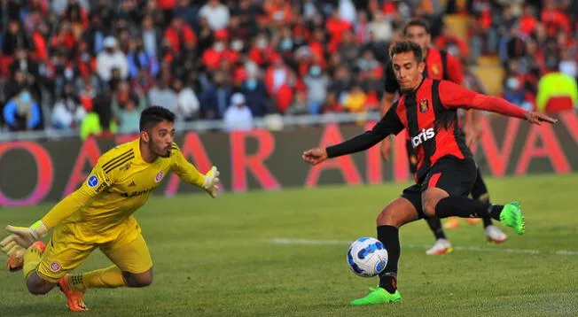 Daniel de Sousa Brito evitó la caída de Internacional ante Melgar.