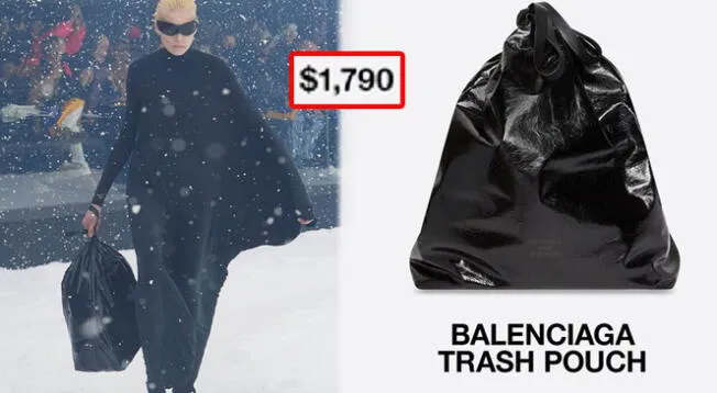 La nueva bolsa de Balenciaga sorprendió a miles de usuarios en redes sociales.