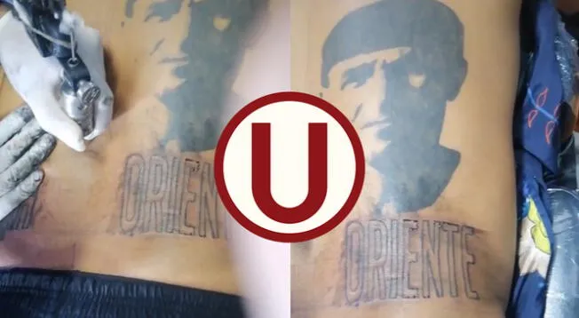 Hincha se realiza espectacular tatuaje de Universitario y causa furor en redes