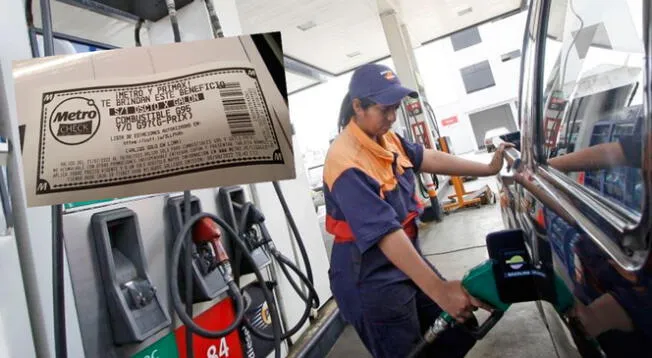 Supermercado peruano regala vale de descuento de 1 sol para comprar gasolina de 95