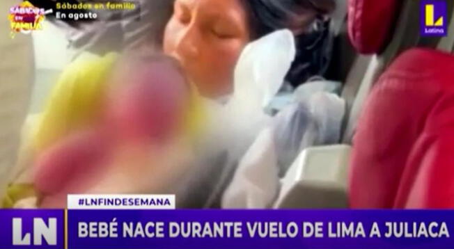 Mujer da a luz en pleno vuelo y es atendida por doctores que viajaban en el avión