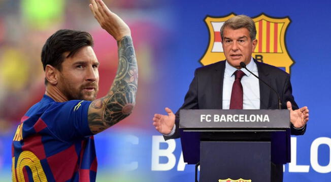 Presidente del Barcelona revela gran noticia sobre Lionel Messi.