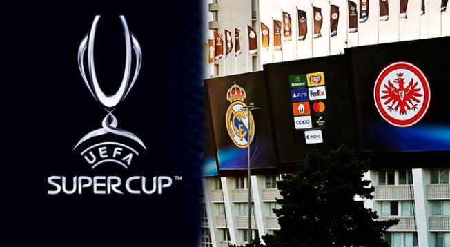 Real Madrid y Eintracht Frankfurt listos para la Supercopa de Europa