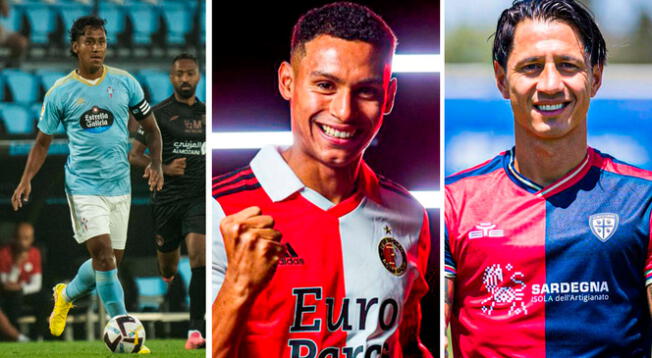 Los futbolistas peruanos que juegan en Europa en la actualidad