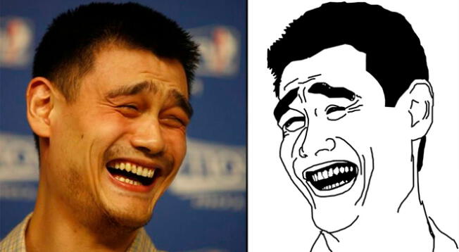 Yao Ming y su curiosa foto que se convirtió en un famoso meme