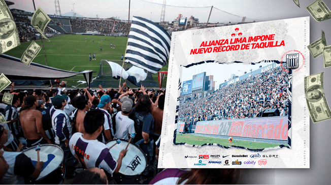 Alianza Lima rompe récord y recibirá exorbitante suma de dinero gracias a su hinchada