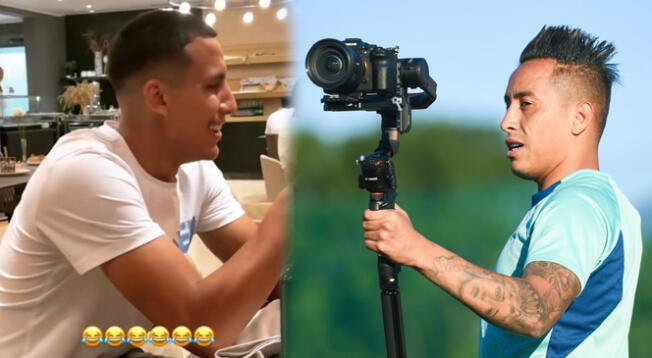 Christian Cueva y el divertido momento con Alex Valera en Arabia Saudita