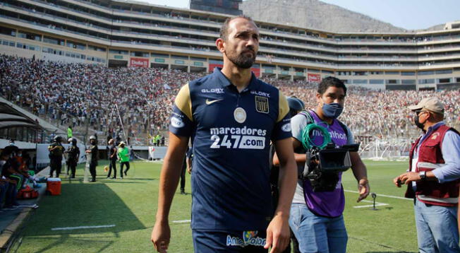Hernán Barcos, lleva dos temporadas en Alianza Lima
