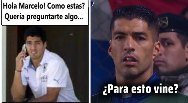Mira los divertidos memes de Luis Suárez tras eliminación de Nacional