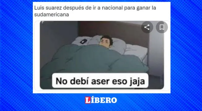 Nacional eliminado y Luis Suárez tendencia con divertidos memes en redes