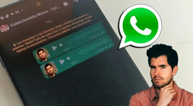 WhatsApp: conoce el sencillo truco que te permite enviar audios con la voz de Germán Garmendia
