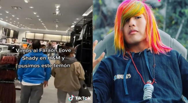 TikTok: peruano entra a tienda H&M, pone canción de Faraón Love Shady