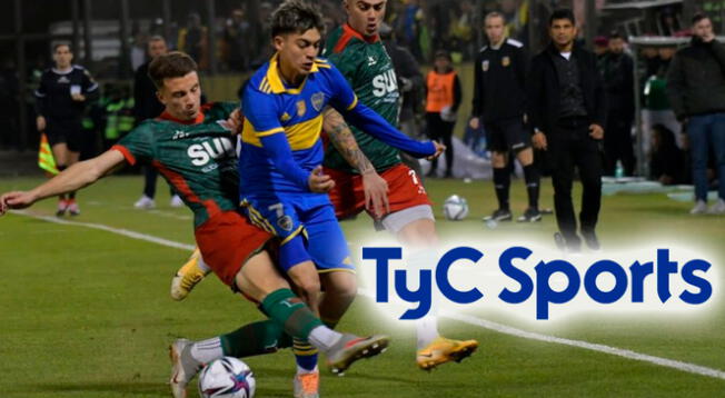 TyC se burló del golpe que recibió Changuito Zeballos durante el Boca vs. Agropecuario