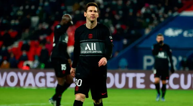 Lionel Messi cumplió una temporada con el PSG