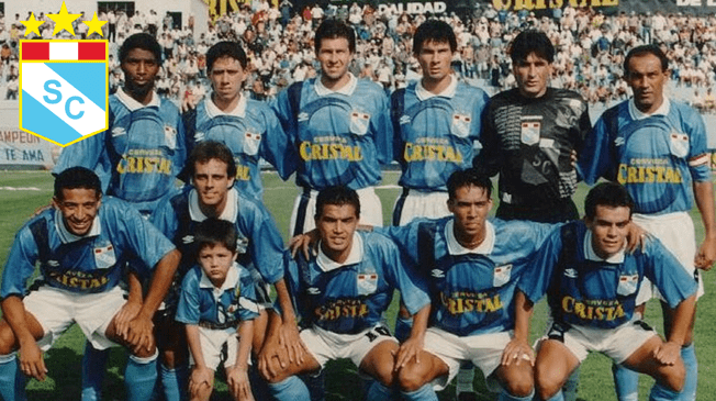 Equipo de Sporting Cristal en 1997.