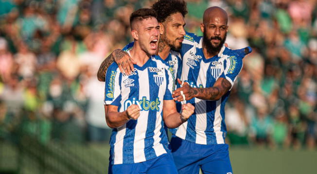 Paolo Guerrero fue elegido el mejor jugador del partido entre Avaí vs. Goiás