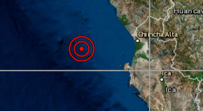 Sismo de magnitud 4.3 en Cañete se sintió en Lima