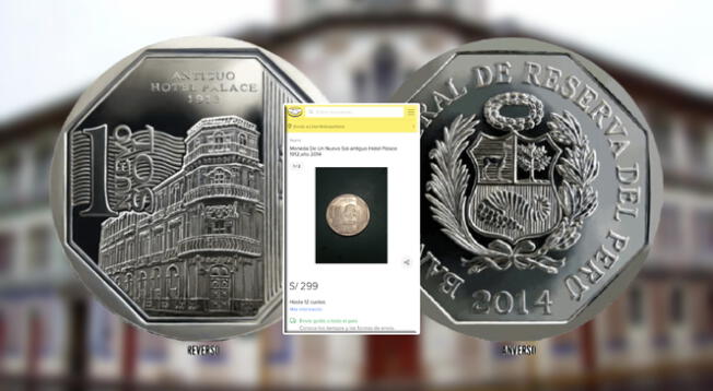 Moneda de 1 sol del año 2014 se vende en línea por hasta S/300