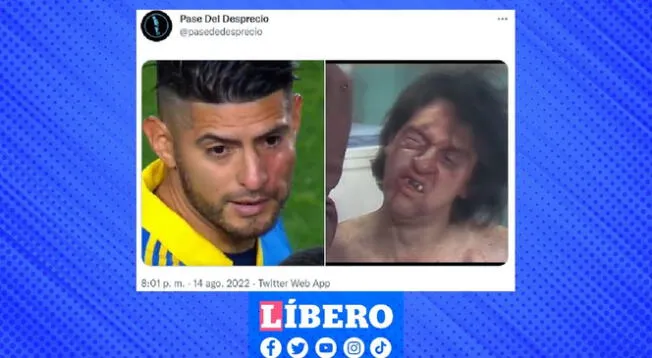 Zambrano fue comparado con Kiko por los golpes que habría recibido.