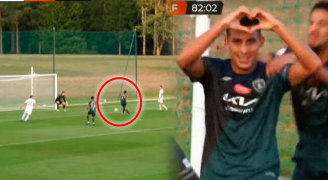 Alex Valera y su gol con Al-Fateh vs Shakhtar Donetsk