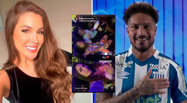 Ana Paula Consorte subió foto con Paolo Guerrero