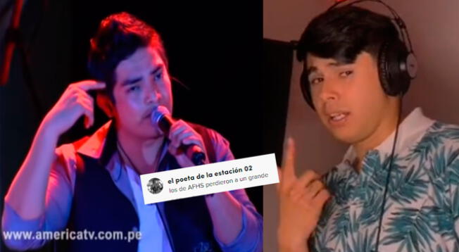 Aaron Piccaso, ex 'Jaimito', hizo cover de la canción de Joel Gonzales y fans de AFHS lo celebran