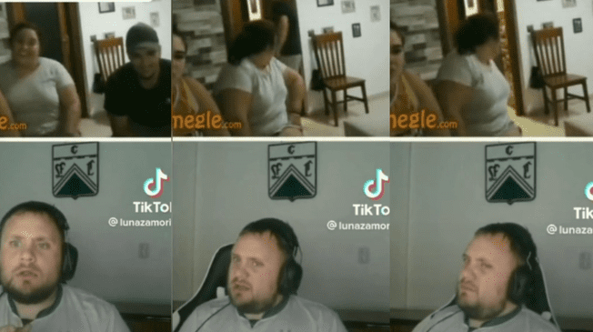 Tiktok: Videollamada en omegle sale mal y familia huye espantada