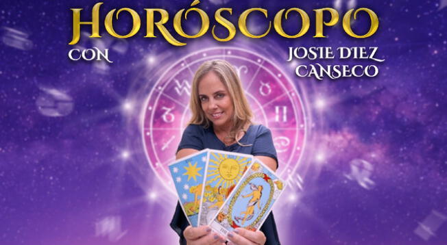 Revisa AQUÍ el horóscopo de Josie Diez Canseco y conoce lo mejor de tu futuro Revisa AQUÍ el horóscopo de Josie Diez Canseco y conoce lo mejor de tu futuro