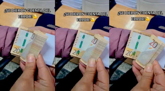 ¿Los billetes eran falsos? Usuarios de TikTok le explican sobre los 'pequeños' detalles.